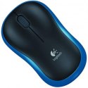 Mysz Bezprzewodowa LOGITECH M185 Czarno-niebieski