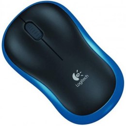 Mysz Bezprzewodowa LOGITECH M185 Czarno-niebieski