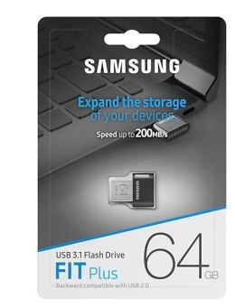 Pendrive (Pamięć USB) SAMSUNG (64 GB /Tytanowy )