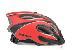 Kask AUTHOR SKIFF czerwono-czarny 52-58