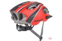 Kask AUTHOR SKIFF czerwono-czarny 52-58