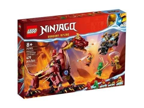 LEGO 71793 Ninjago - Lawowy smok zmieniający się w falę ognia