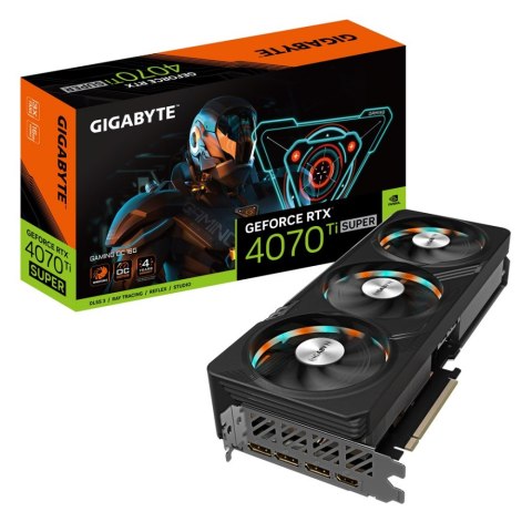 Karta graficzna GIGABYTE GeForce RTX 4070 Ti SUPER GAMING OC 16 GB GV-N407TSGAMING OC-16GD