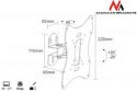 Uchwyt do TV MACLEAN BRACKETS MC-501A Srebrny (nośność 30kg \10 - 37 cali)