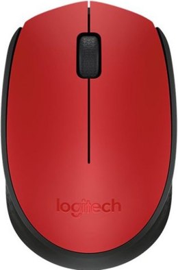 Mysz Bezprzewodowa LOGITECH M171 Red (Czerwony)