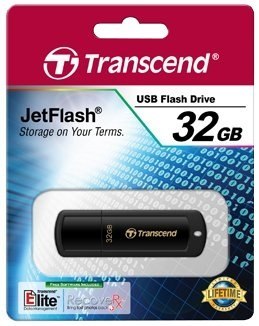 Pendrive (Pamięć USB) TRANSCEND (8 GB /USB 2.0 /Czarny )