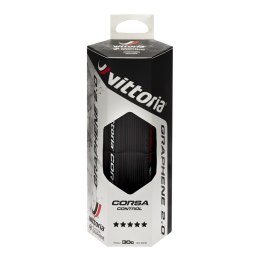 Szytka szosowa Vittoria Corsa Control G2.0 700x28C, czarna