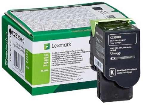 Toner LEXMARK C2320K0