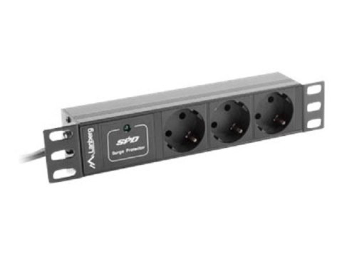 Listwa zasilająca LANBERG PDU-03F-0200-IEC-BK