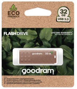 Pendrive (Pamięć USB) GOODRAM (32 GB /Brązowy )