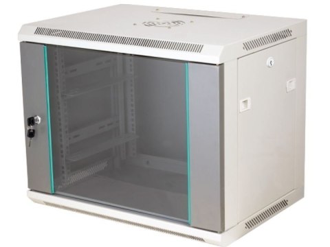 Szafka rack wisząca 19" 9U 600x450