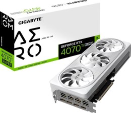 Karta graficzna GIGABYTE GeForce RTX 4070 Ti Super AERO OC 16GB GV-N407TSAERO OC-16GD