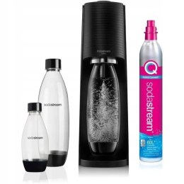 SodaStream Soda Maker Terra Megapack QC czarny 3 butelki (2270214)