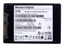 Dysk SSD WD Blue 2 TB Blue (2.5″ /2 TB /SATA /560MB/s /520MB/s)