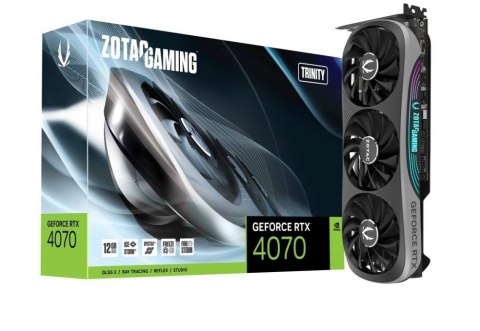 Karta graficzna ZOTAC GeForce RTX 4070 TRINITY 12 GB GDDR6X ZT-D40700D-10P