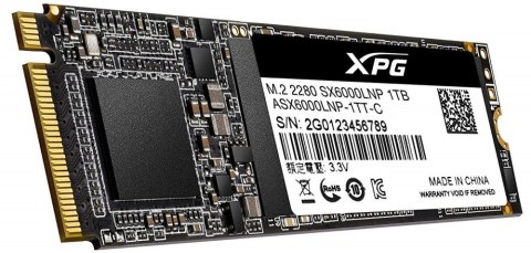 Dysk SSD A-DATA XPG SX6000 1 TB XPG (M.2 2280″ /1 TB /PCI Express /1800MB/s /1200MB/s)