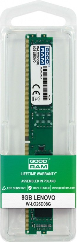 Pamięć GOODRAM (DIMM/DDR4/8 GB/2666MHz/19CL/SINGLE)