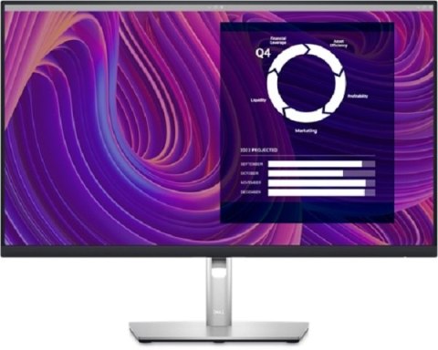 Monitor DELL 210-BDDX (27" /IPS /60Hz /2560 x 1440 /Srebrno-czarny )