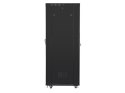 SZAFA INSTALACYJNA RACK STOJĄCA 19" 42U 800X1200 CZARNA DRZWI PERFOROWANE LCD LANBERG (FLAT PACK)