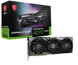 Karta graficzna MSI GeForce RTX 4070 Ti SUPER 16GB GAMING X SLIM RTX 4070 Ti SUPER 16G GAMING X