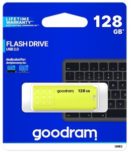 Pendrive (Pamięć USB) GOODRAM (128 GB /USB 2.0 /Żółty )