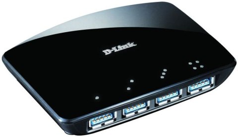 Hub USB D-LINK 4-portowy Hub USB 3.0