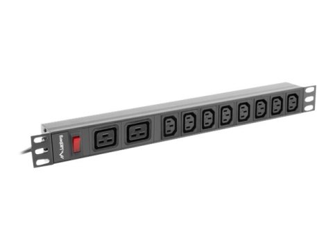 Listwa zasilająca LANBERG PDU-02I1908I-0200-C20-BK