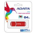 Pendrive (Pamięć USB) A-DATA (64 GB /USB 3.0 /Czerwony )