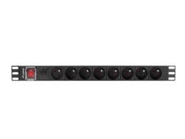 Listwa zasilająca LANBERG PDU-08E-0200-BK