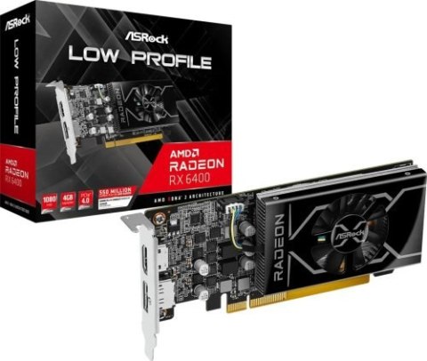 ASROCK RX6400 LP 4G