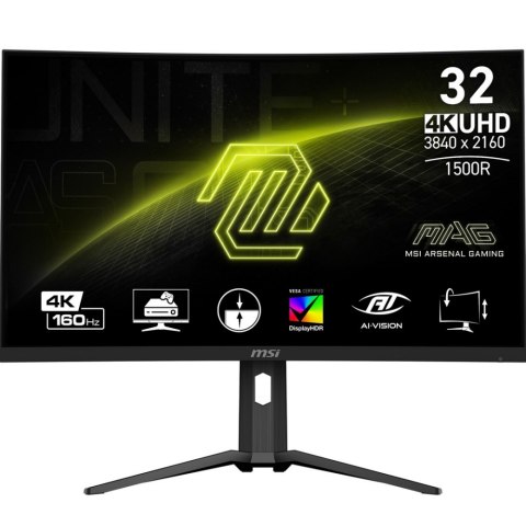 Monitor MSI MAG 321CUP (31.5" /VA /160Hz /3840 x 2160 /Czarny)