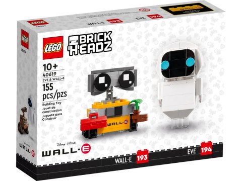 LEGO BrickHeadz EWA i WALL-E 40619