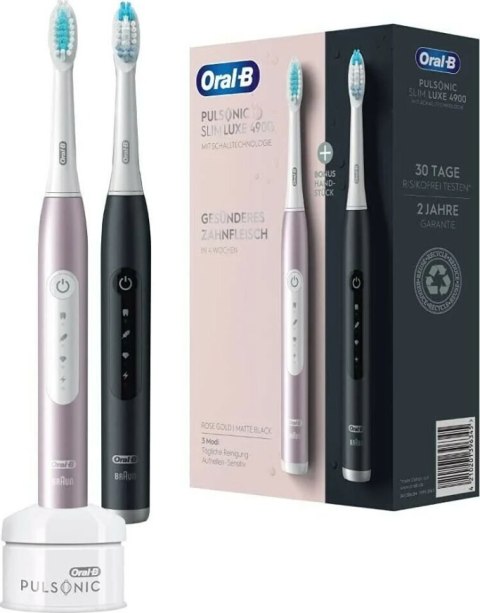 Szczoteczka elektryczna ORAL-B Pulsonic Slim Luxe 4900 Rose/Black