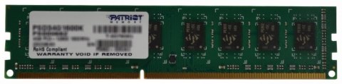 Pamięć PATRIOT (DIMM/DDR3/4 GB/1600MHz/1.5V/11CL/SINGLE)