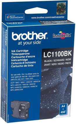 Wkład BROTHER LC-1100BK Black LC1100BK