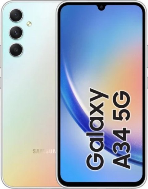 Galaxy A34 5G 6/128 GB Srebrny