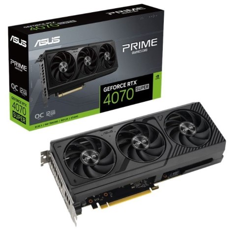 Karta graficzna ASUS GeForce RTX 4070 SUPER PRIME OC 12G GDDRX6 (PRIME-RTX4070S-O12G)