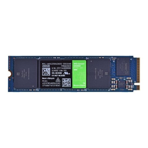 Dysk SSD WD Green SN350 250 GB Green (250 GB /NVMe )