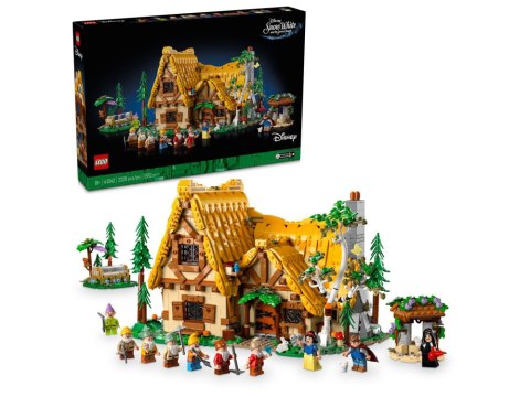 LEGO 43242 Disney - Chatka Królewny Śnieżki i siedmiu krasnoludków