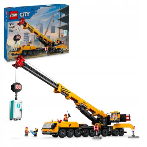 LEGO CITY Żółty ruchomy żuraw 60409