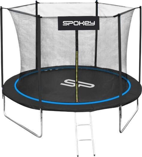 Spokey Trampolina ogrodowa Jumper z siatką wewnętrzną 8FT 244cm