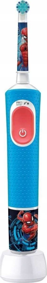 Szczoteczka elektryczna ORAL-B Vitality Pro Kids 103 Spiderman + Etui Blue