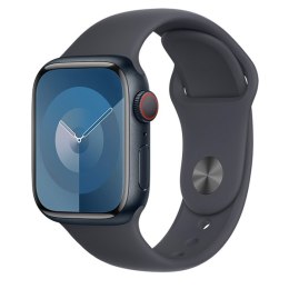 Watch Series 9 GPS + Cellular, 45mm Koperta z aluminium w kolorze północy z paskiem sportowym w kolorze północy - S/M APPLE watc