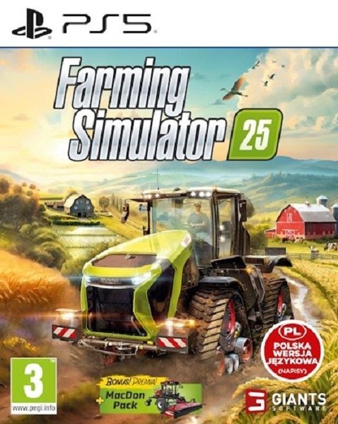 Farming Simulator 25 (PS5) PL