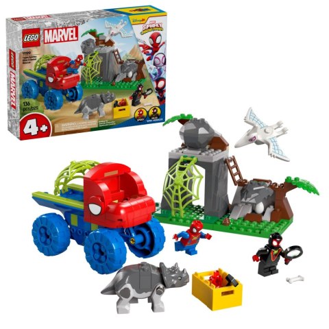 LEGO 11199 SPIDEY - Misja ratunkowa zespołu Spidey'ego w dinoterenówce