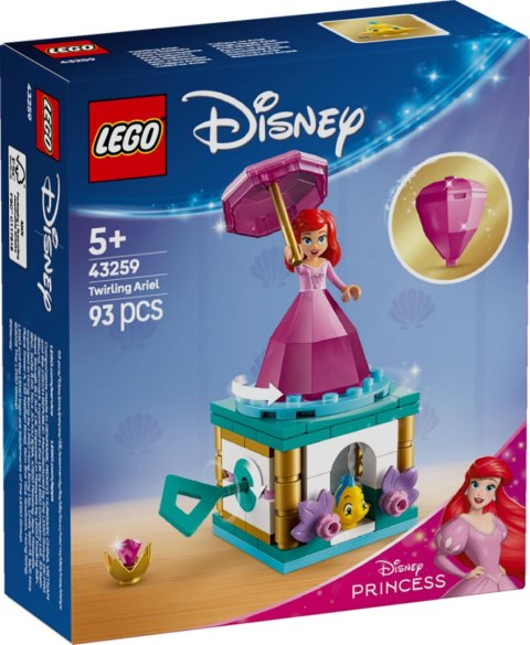 LEGO 43259 DISNEY - Wirująca Arielka